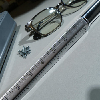 Taffware Pena Multifungsi Plastik Stylus Penggaris Waterpass Obeng - 9625