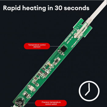 Taffware Peralatan Solder Kit 7in1 Soldering Iron 60W 220V - CS-31 E