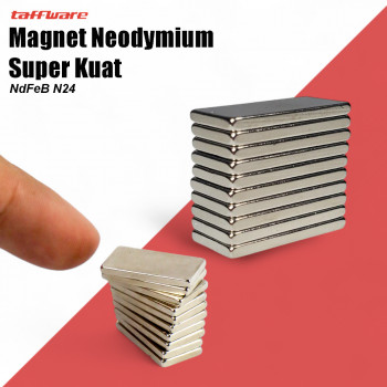 Taffware Strong Neodymium Magnet NdFeB N35 10PCS - MAG1