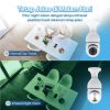 Taffware Kamera CCTV Bohlam WiFi IP Camera IR Detection 1MP 1080P - YY012