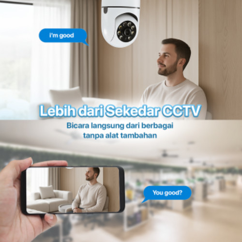Taffware Kamera CCTV Bohlam WiFi IP Camera IR Detection 1MP 1080P - YY012