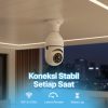 Taffware Kamera CCTV Bohlam WiFi IP Camera IR Detection 1MP 1080P - YY012
