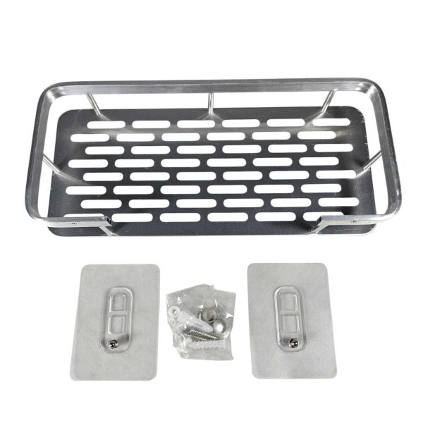 TaffHOME Rak Gantung Kamar Mandi Dapur Organizer Rack Aluminium - CR530