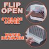 TaffHOME Tempat Sabun Batang Kamar Mandi Dinding Tempel Drain Box Soap - K12