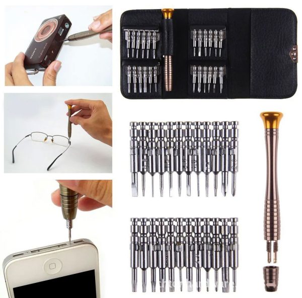 Taffware Obeng Set Reparasi 25in1 Torx Smartphone Stainless Steel - MA313Z