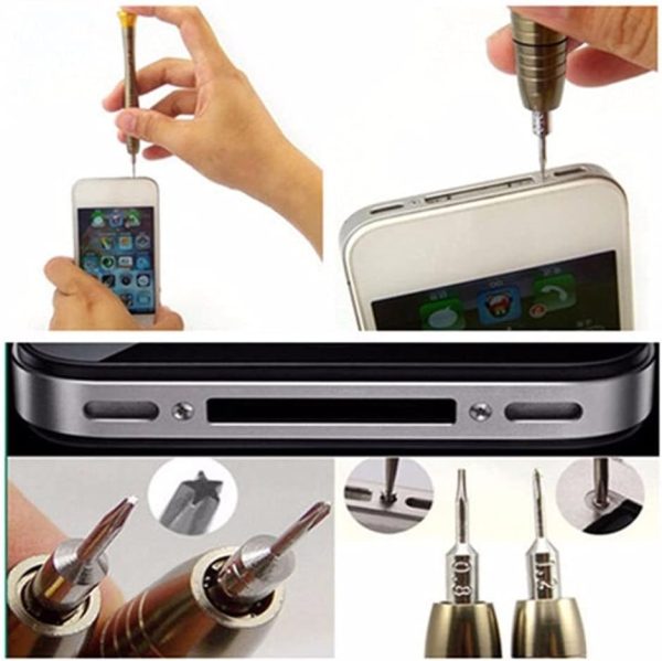 Taffware Obeng Set Reparasi 25in1 Torx Smartphone Stainless Steel - MA313Z