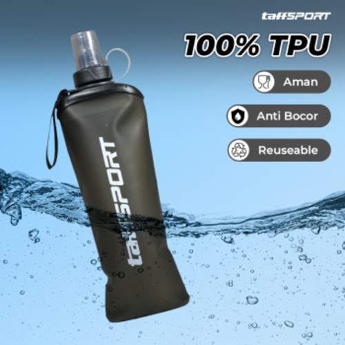 taffsport-botol-minum-soft-flask-foldable-sport-water-500ml-tfg-50 (2) TaffSPORT Botol Minum Soft Flask Foldable Sport Water PVC 500ml - TFG-50