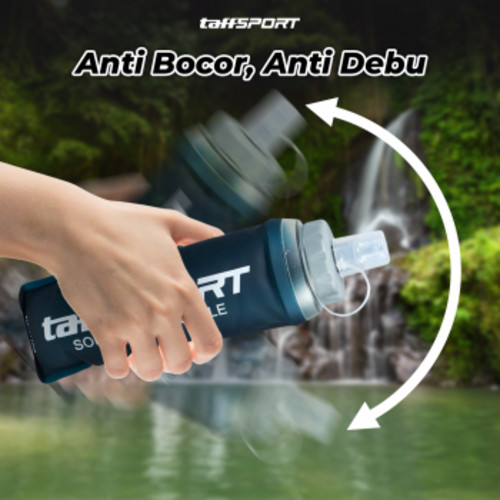 taffsport-botol-minum-soft-flask-foldable-sport-water-bottle-tpu-500ml-tf876 (3) TaffSPORT Botol Minum Soft Flask Foldable Sport Water Bottle TPU 500ml - TF876