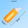 TaffSPORT Botol Minum Soft Flask Foldable Sport Water Bottle TPU 500ml - TF877