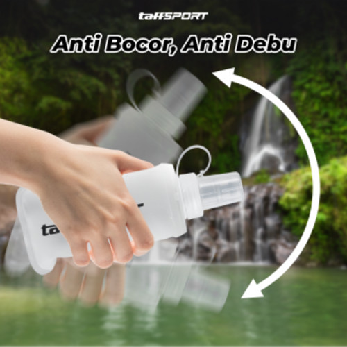 TaffSPORT Botol Minum Soft Flask Foldable Sport Water TPU 150ml - TFB-10