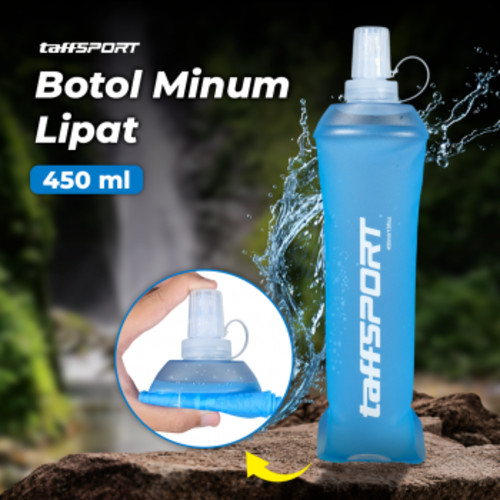 TaffSPORT Botol Minum Soft Flask  Water TPU 450ml - TFG-11