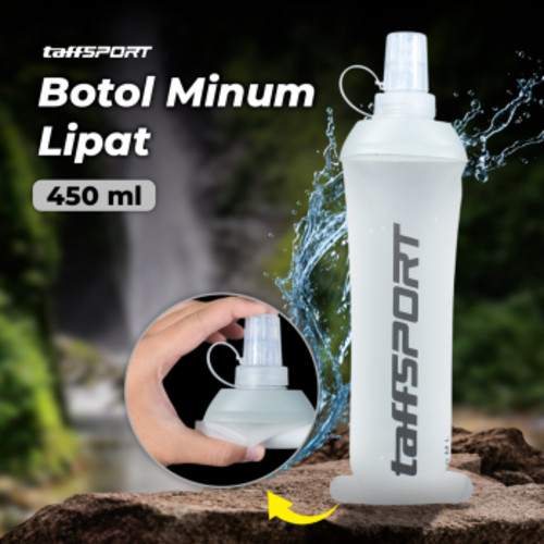 TaffSPORT Botol Minum Soft Flask  Water TPU 450ml - TFG-11