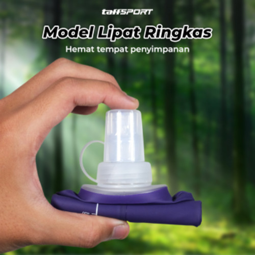 taffsport-botol-minum-soft-flask-foldable-sport-water-tpu-500ml-tfsf-50 (1) TaffSPORT Botol Minum Soft Flask Foldable Sport Water TPU 500ml - TFSF-50