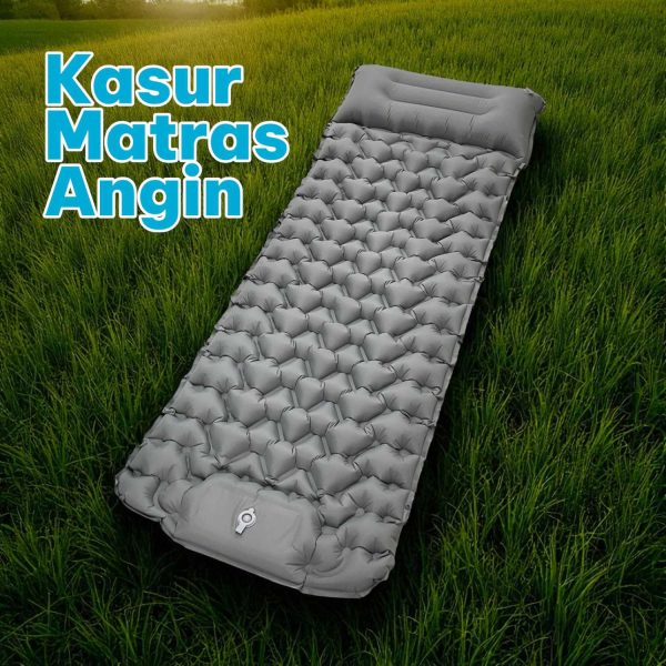 ginee_20260608144709705_1010785899.jpg TaffSPORT Kasur Matras Angin Manual Sleeping Pad Waterproof Single - SB-18
