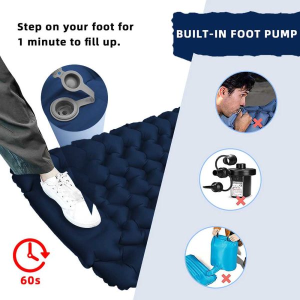ginee_20260608144709884_4101954227.jpg TaffSPORT Kasur Matras Angin Manual Sleeping Pad Waterproof Single - SB-18