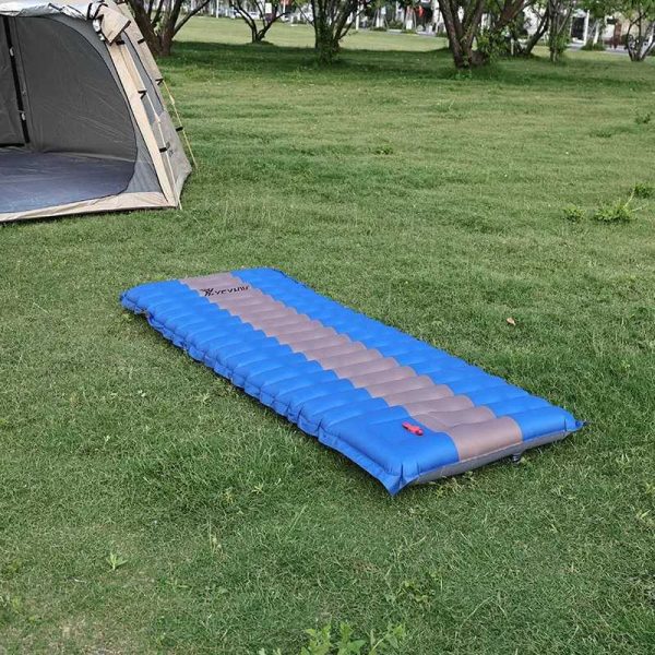 ginee_20260611184642895_6015875926.jpg TaffSPORT Kasur Matras Angin Manual Sleeping Pad Waterproof Single Hitam - SB-30