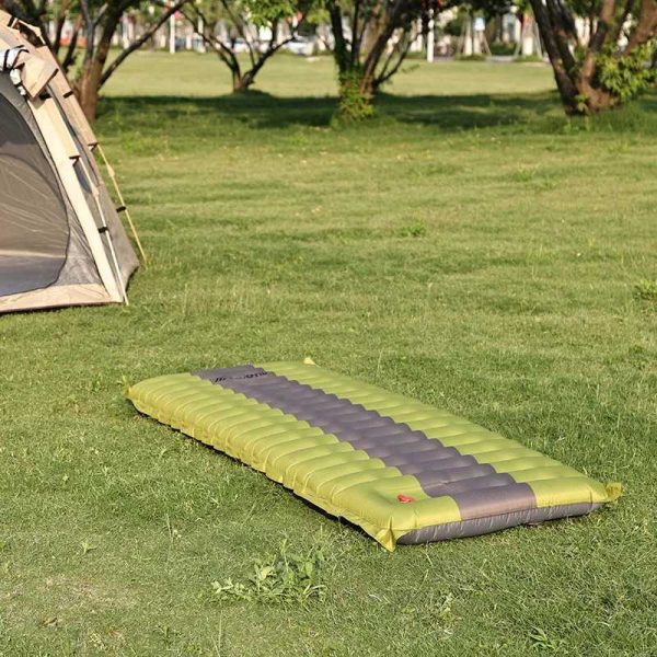 ginee_20260611184642968_1892305169.jpg TaffSPORT Kasur Matras Angin Manual Sleeping Pad Waterproof Single Hitam - SB-30