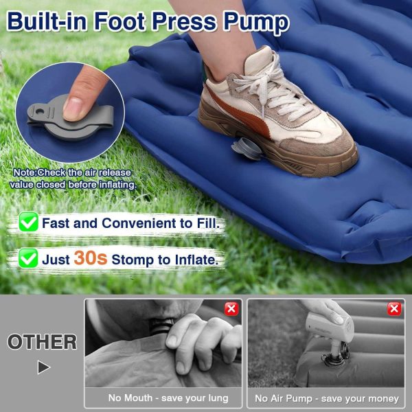 ginee_20260611184702728_2107698936.jpg TaffSPORT Kasur Matras Angin Manual Sleeping Pad Waterproof Single - SB-40