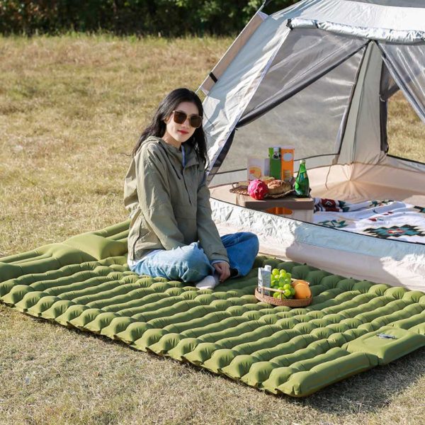 ginee_20260611185958964_7616531875.jpg TaffSPORT Kasur Matras Angin Manual Sleeping Pad Waterproof Double - DB-26