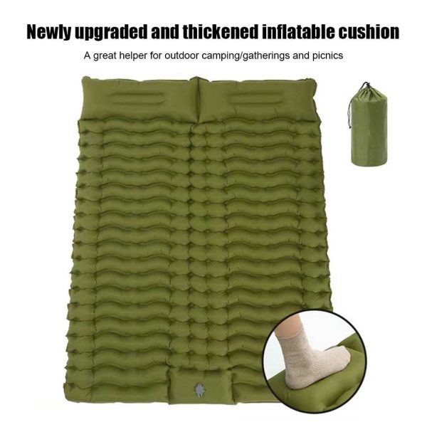 ginee_20260611185959009_3083973331.jpg TaffSPORT Kasur Matras Angin Manual Sleeping Pad Waterproof Double - DB-26