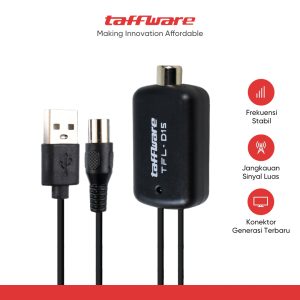 Taffware Penguat Sinyal Antena TV Amplifier Signal Booster DVB-T2 - TFL-D15