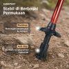TaffSPORT Tongkat Hiking Trekking Pole 5 Section 130cm Foldable 36cm - TF13