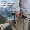 TaffSPORT Tongkat Hiking Trekking Pole 5 Section 130cm Foldable 36cm - TF13
