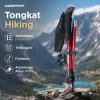 taffsport-tongkat-hiking-lipat-trekking-pole-aluminium-alloy-130cm-tf13 (8) TaffSPORT Tongkat Hiking Trekking Pole 5 Section 130cm Foldable 36cm - TF13