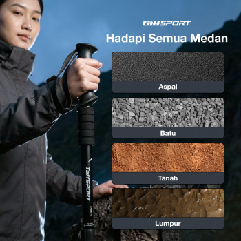 taffsport-tongkat-hiking-telescopic-trekking-pole-aluminium-110cm-e4103 (5) TaffSPORT Tongkat Hiking Trekking Pole Telescopic 4 Section - E4103