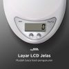Taffware Digipounds Timbangan Dapur Digital 5kg 1g Kitchen Scale LCD - B05