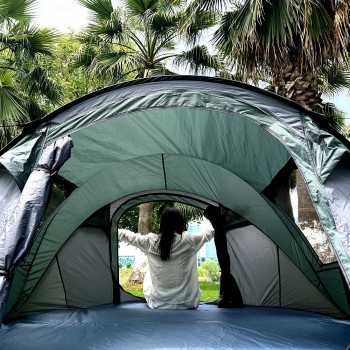 TaffSPORT Tenda Camping Lipat Otomatis 5-8 Orang Quick Open Waterproof - SP-030