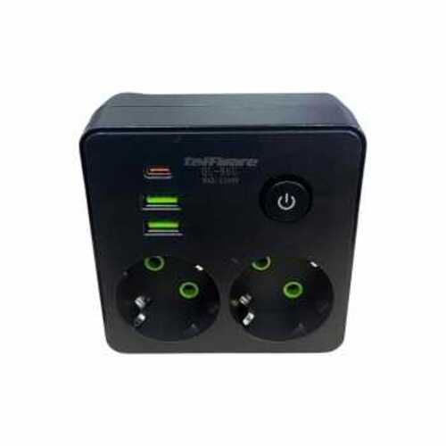 ginee_20260713182805027_8927166187.jpg Taffware Stop Kontak USB Type-C Port EU Plug 16A 250V 2500W - QL-86U