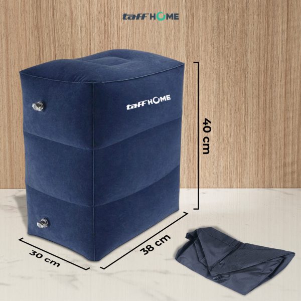 TaffHOME Bantal Angin Kaki Portabel Inflatable Relaxing Foot Rest - BSZ0020