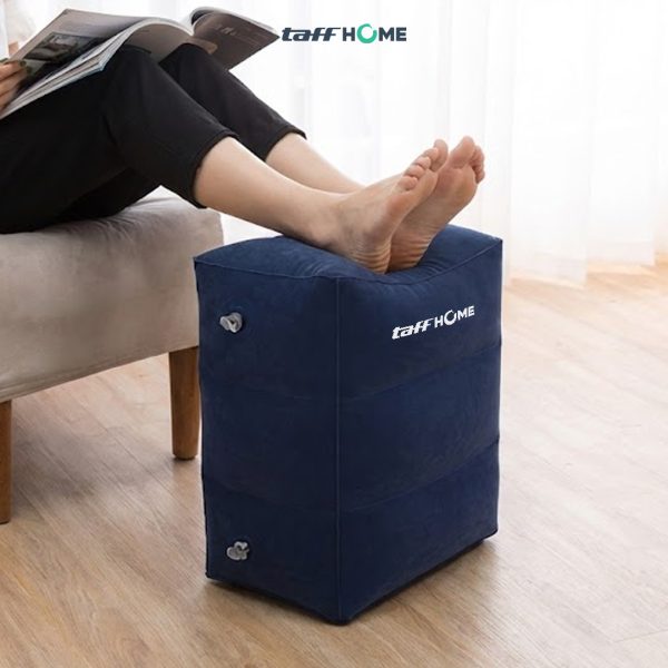 TaffHOME Bantal Angin Kaki Portabel Inflatable Relaxing Foot Rest - BSZ0020