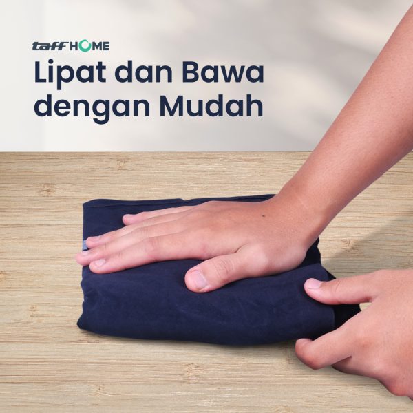 TaffHOME Bantal Angin Kaki Portabel Inflatable Relaxing Foot Rest - BSZ0020