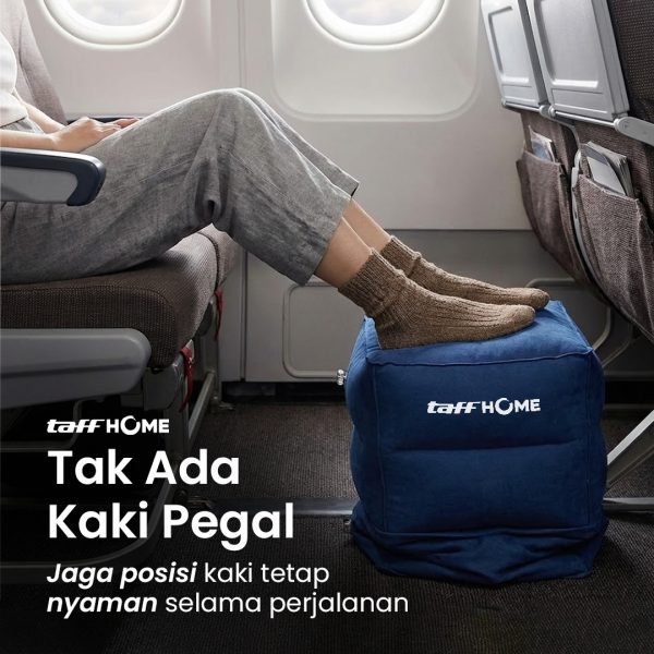 TaffHOME Bantal Angin Kaki Portabel Inflatable Relaxing Foot Rest - BSZ0020