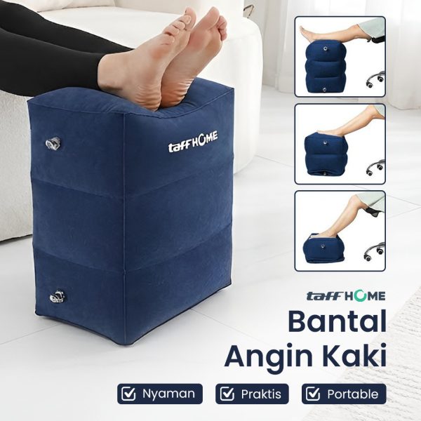 TaffHOME Bantal Angin Kaki Portabel Inflatable Relaxing Foot Rest - BSZ0020