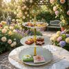 TaffHOME Rak Kue Susun 3 Tingkat Detachable Cake Stand Display - CF431