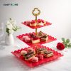 taffhome-rak-kue-susun-3-tingkat-detachable-plate-cake-stand-display-mg-3 (11) TaffHOME Rak Kue Susun 3 Tingkat Detachable Plate Cake Stand Display - MG-3