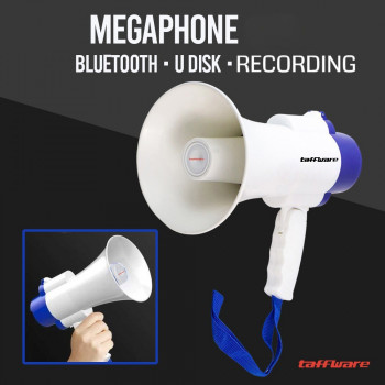 Taffware Toa Pengeras Suara Megaphone Bluetooth U Disk Recording 15W - 518