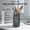 ginee_20260821214529107_6911784311.jpg TaffHOME Vas Bunga Dekorasi Interior Ruang Tamu Motif Kulit Kayu - YF963