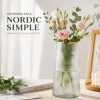 ginee_20260821215635844_4992857361.jpg TaffHOME Vas Bunga Kaca Silinder Vertical Nordic Simple Glass Vase - QT072