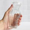 TaffHOME Vas Bunga Kaca Bening Nordic Bottle Vase Flower Pot - MBF-15
