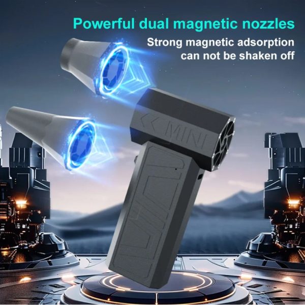 Taffware Mini Turbo Violent Air Blower Cordless Jet Portable 19M/Detik - X3-A