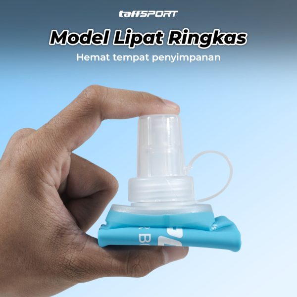 ginee_20260618114001867_4528077594.jpg TaffSPORT Botol Minum Soft Flask Foldable Sport Water TPU 250ml - TF-25