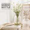 ginee_20260915171530362_8811328120.jpg TaffHOME Vas Bunga Kaca Bening Nordic Bottle Vases Flower Pot - MBF-13