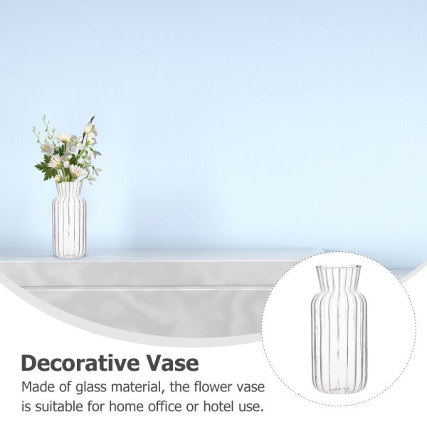 ginee_20260915171530698_3130941630.jpg TaffHOME Vas Bunga Kaca Bening Nordic Bottle Vases Flower Pot - MBF-13