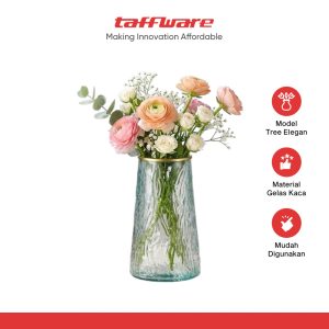 ginee_20260915171549568_8049326773.jpg TaffHOME Vas Bunga Kaca Silinder Tree Nordic Simple Glass Vase - QT072