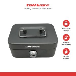 ginee_20260915171639746_3572853420.jpg TaffGUARD Brankas Kotak Uang Emas Anti Maling Safety Box 11.5x8.5x5cm - HC-11A