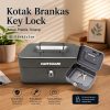 TaffGUARD Brankas Kotak Uang Emas Anti Maling Safety Box 11.5x8.5x5cm - HC-11A